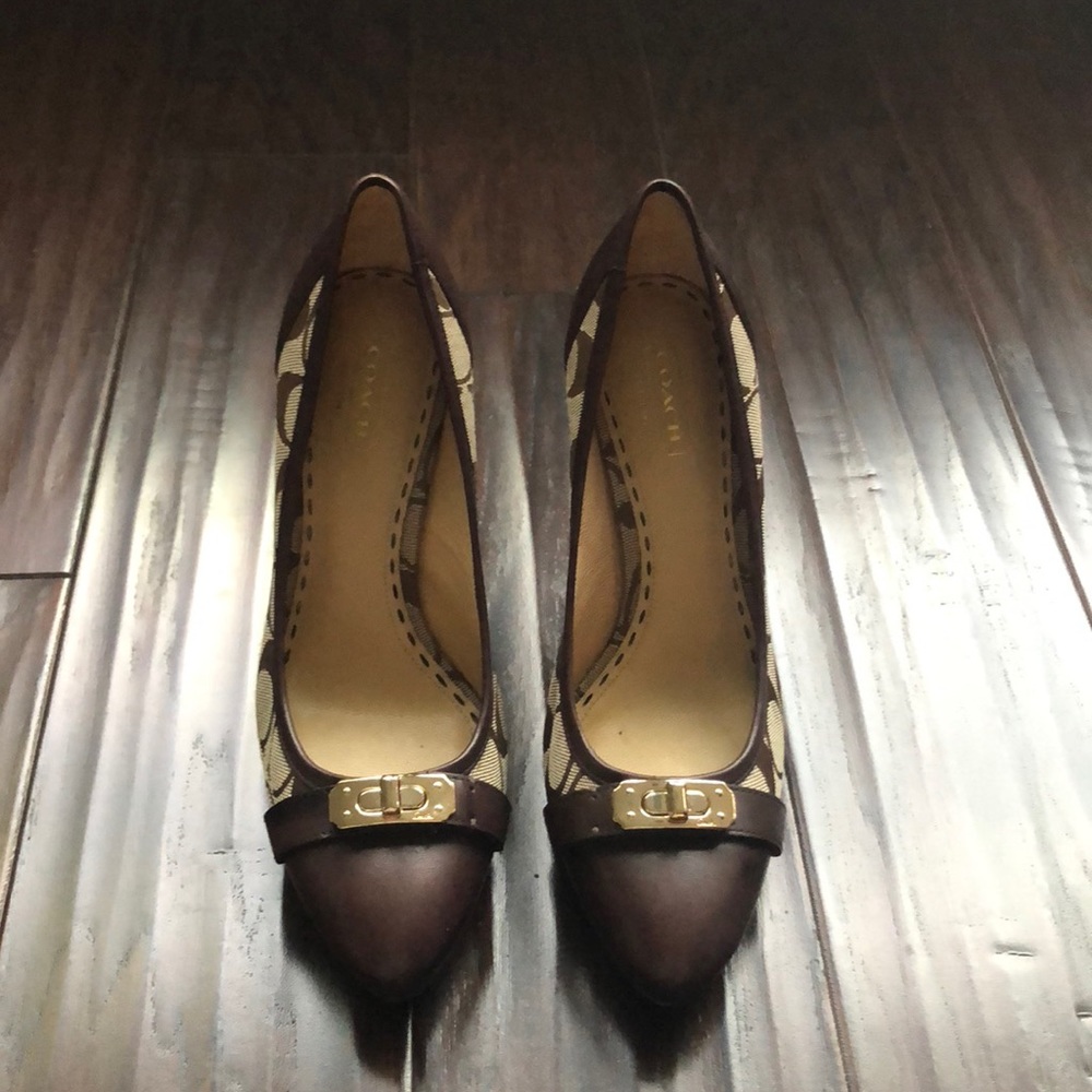 Coach high heels